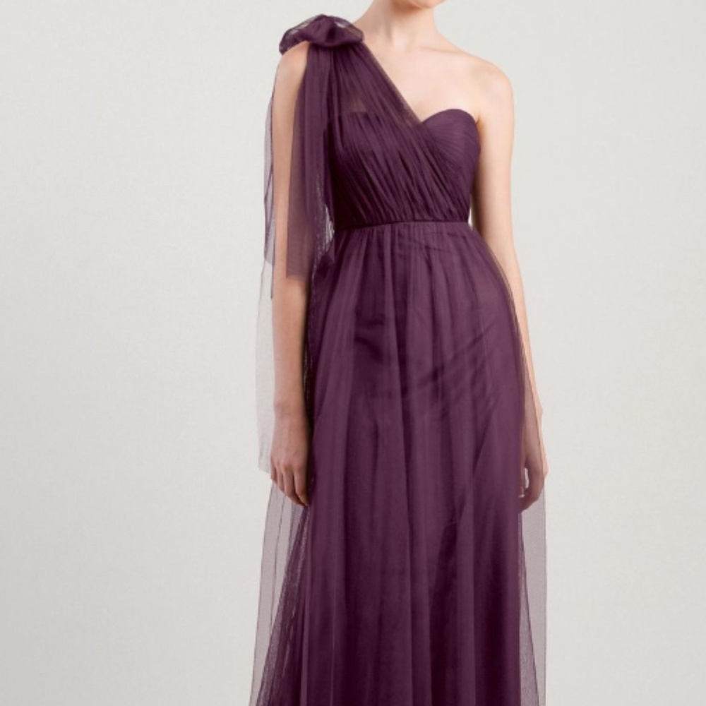 Jenny Yoo “Annabelle” Dress, Raisin, size 2